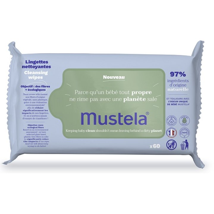 MUSTELA SALVIETTE DETERGENTI 60 PEZZI