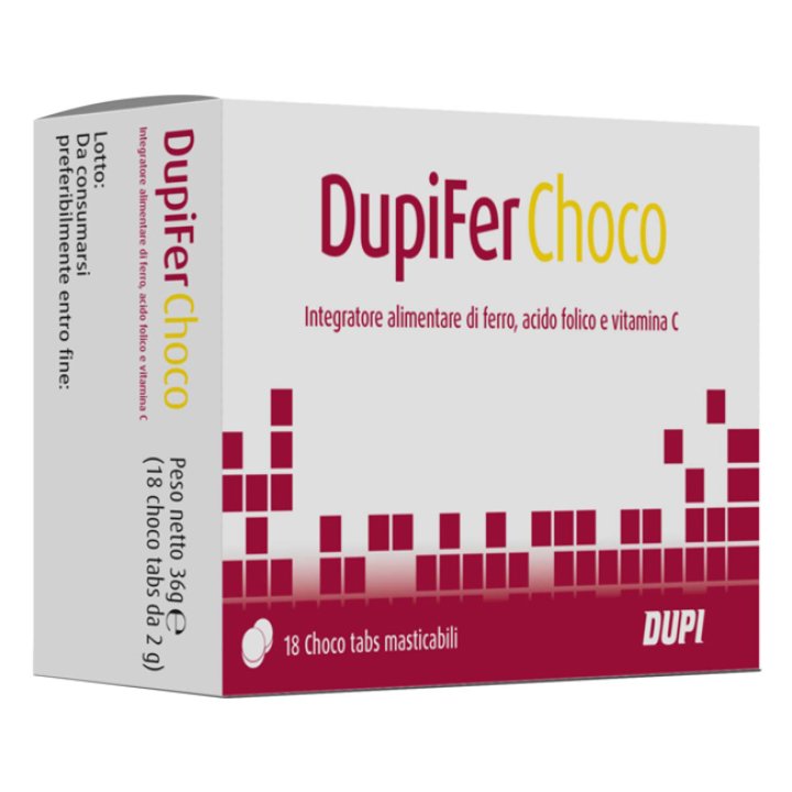 DUPIFER CHOCO 18CHOCO TABS