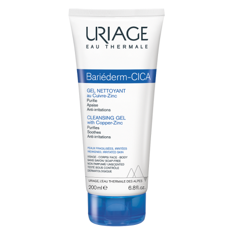 BARIEDERM CICA GEL NETTOYANT 200 ML