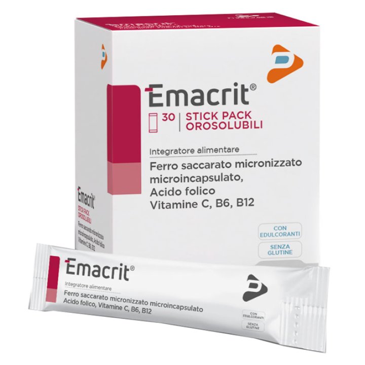 EMACRIT OROSOLUBILE 30 STICK PACK