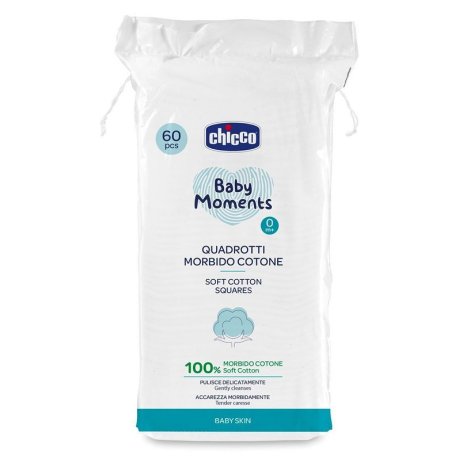 CHICCO BABY MOMENTS QUADROTTI 60 PEZZI