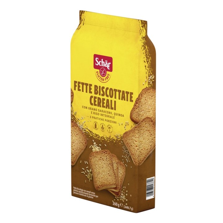 SCHAR FETTE BISCOTTATE AI CEREALI 260 G