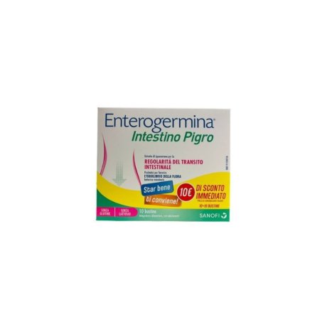 ENTEROGERMINA INTESTINO PIGRO 10 + 10 BUSTINE