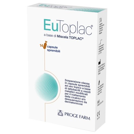 SOSPENSIONE OLEOSA EUTOPLAC 14 CAPSULE SPREMIBILI USO TOPICO