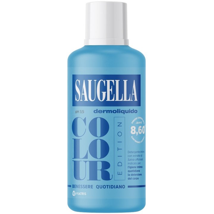 SAUGELLA DERMOLIQIDO COLOUR EDITION DETERGENTE INTIMO 500 ML