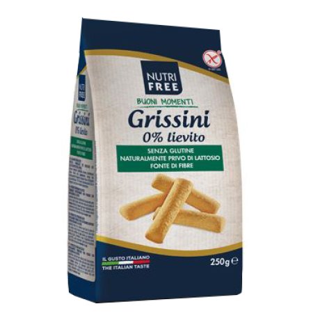 NUTRIFREE GRISSINI 0% LIEVITO 250 G