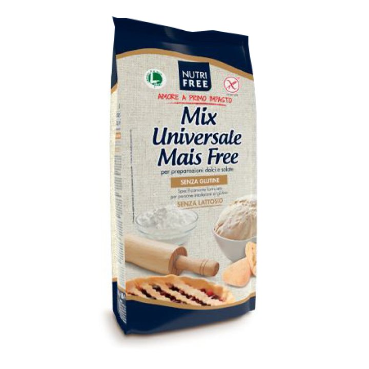 NUTRIFREE BIO MIX FARINA PER PANE/PASTA/PIZZA 800 G