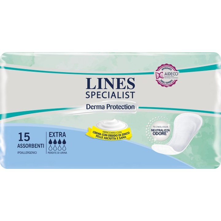 LINES SPECIALIST DERM PANNOLONE SAMATO EXTRA 15 PEZZI