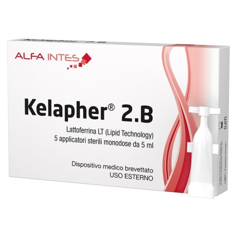 KELAPHER 2B 5 APPLICATORI STERILI MONODOSE DA 5 ML TERAPIA TOPICA KELAPHER 2B 5 APPLICATORI STERILI MONODOSE DA 5 ML TERAPIA TOPICA