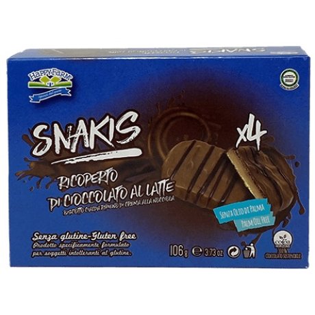 HAPPY FARM SNAKIS CIOCCOLATO 106 G