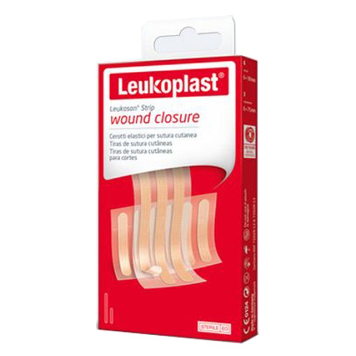 LEUKOSAN STRIP KIT DA 6 CEROTTI 6X38MM + 3 CEROTTI 6X75MM