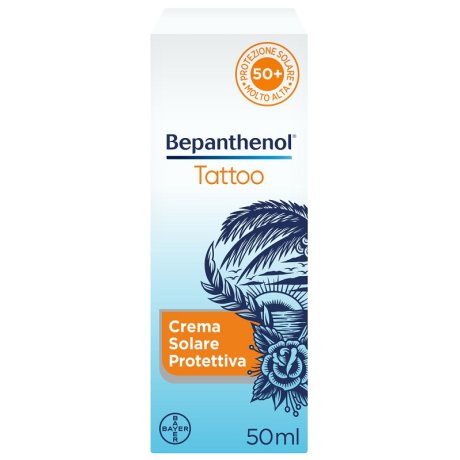 Bepanthenol Tattoo Crema Solare SPF50+