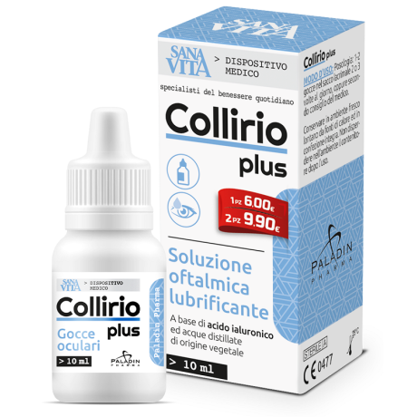 GOCCE OCULARI SANAVITA - COLLIRIO PLUS 10 ML