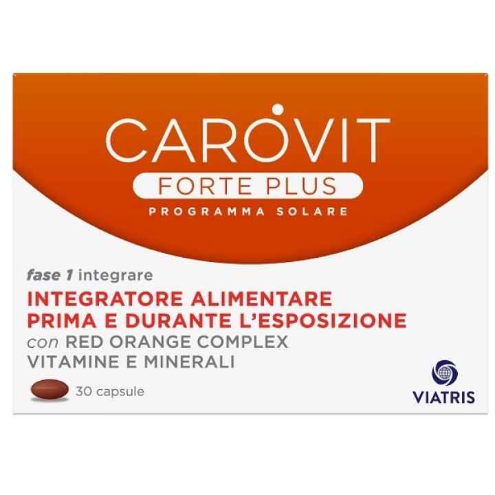 CAROVIT FORTE PLUS PROGRAMMA SOLARE 30 CAPSULE