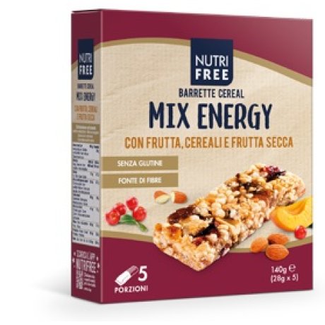 NUTRIFREE BARRETTE CEREAL MIX ENERGY 28 G X 5