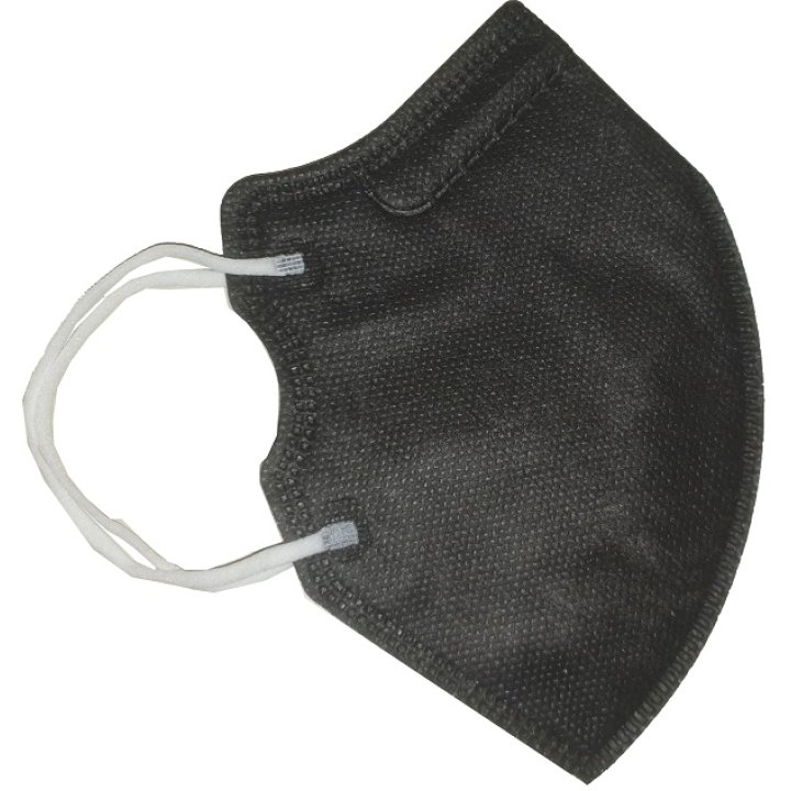 2A MASCHERINA FFP2 NR NERO 1PZ