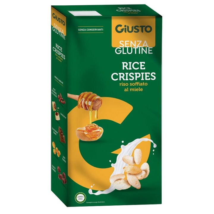 GIUSTO SENZA GLUTINE RICE CRISPIES 250 G