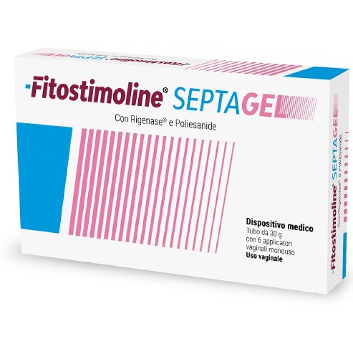 GEL VAGINALE FITOSTIMOLINE SEPTAGEL 30 G CON 6 APPLICATORI MONOUSO