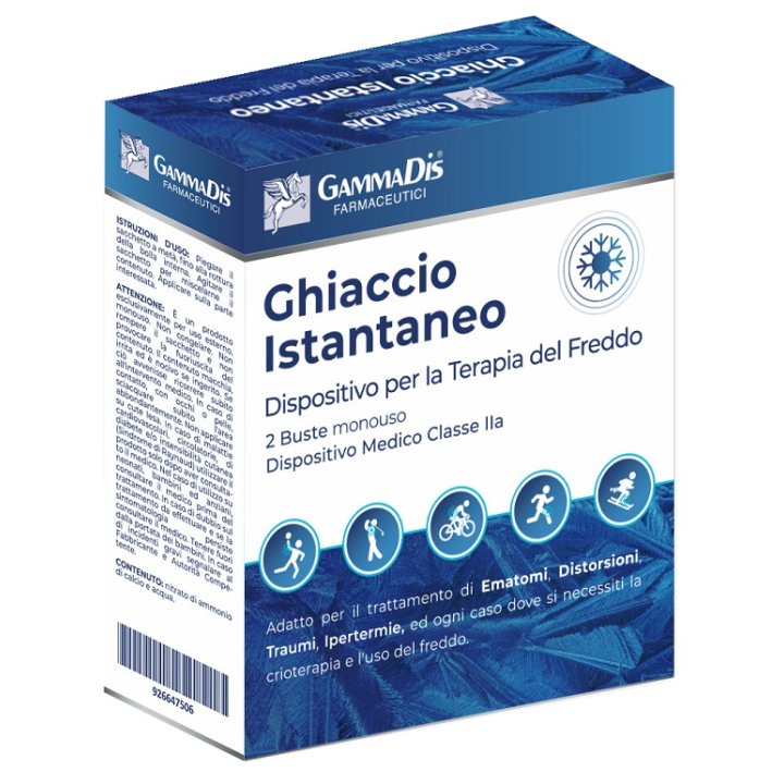 GHIACCIO ISTANTANEO TNT GAMMADIS 2 PEZZI