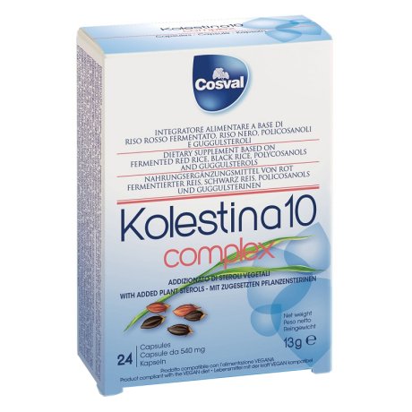 KOLESTINA 10 COMPLEX 24 CAPSULE NUOVA FORMULA