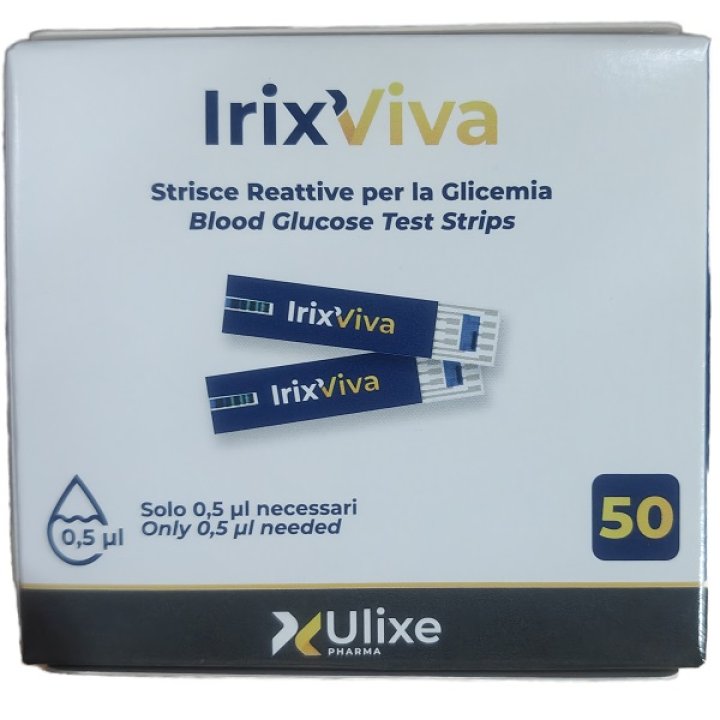 STRISCE MISURAZIONE GLICEMIA IRIS EVO 50 PEZZI