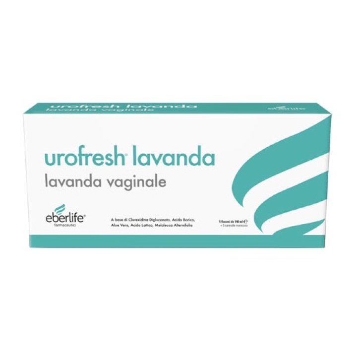 UROFRESH LAVANDA VAGINALE 5 FLACONI DA 140 ML