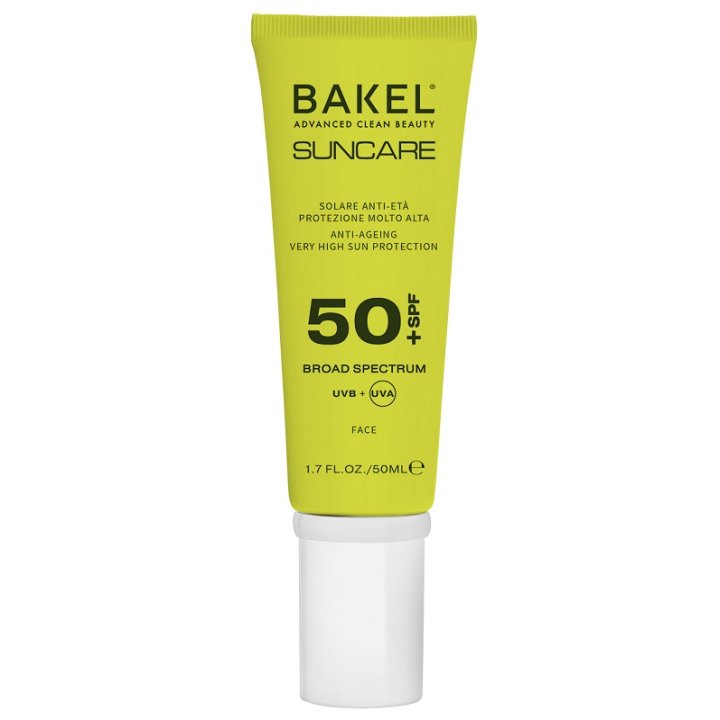 Bakel Suncare Crema Solare Anti-Età Viso SPF50+