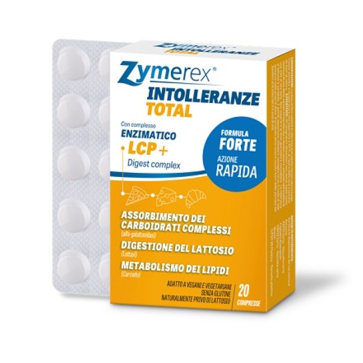 ZYMEREX INTOLLERANZE TOTAL 20 COMPRESSE