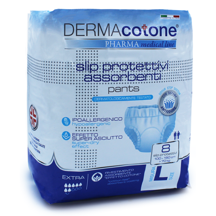 DERMACOTONE SLIP PROT ASS L 8P DERMACOTONE SLIP PROT ASS L 8P