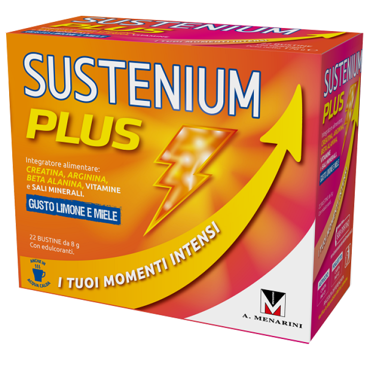 SUSTENIUM PLUS LIMONE MIELE 22 BUSTINE