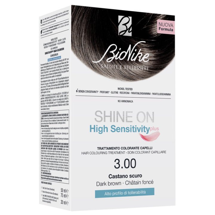 BioNike Shine On HS Plus Trattamento Colorante 3.00 Castano Scuro
