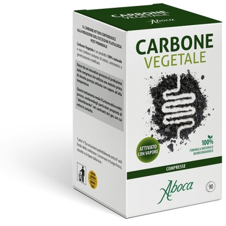 CARBONE VEGETALE 90 COMPRESSE