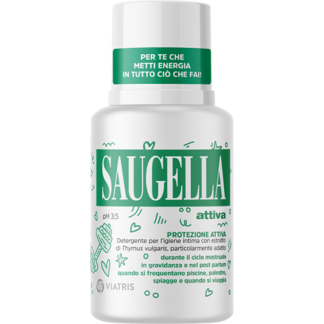 SAUGELLA ATTIVA PH 3,5 PROTEZIONE ATTIVA DETERGENTE IGIENE INTIMA 100 ML