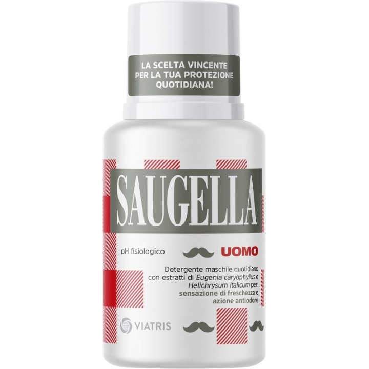 SAUGELLA UOMO PH FISIOLOGICO DETERGENTE MASCHILE QUOTIDIANO 100 ML