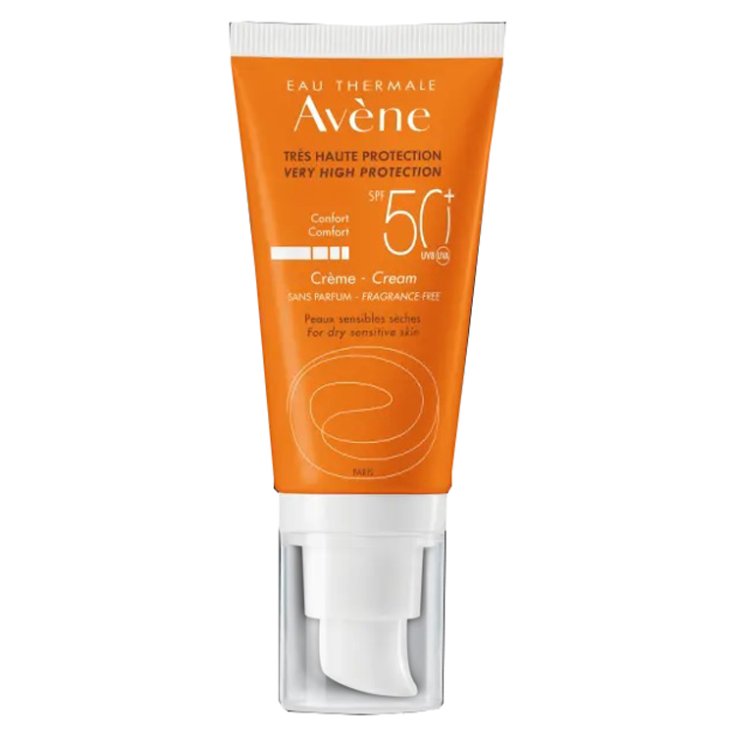 AVENE SOLARI CREMA VISO SENZA PROFUMO SPF 50+ 50 ml