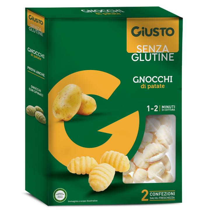 GIUSTO SENZA GLUTINE GNOCCHI 2X250 G