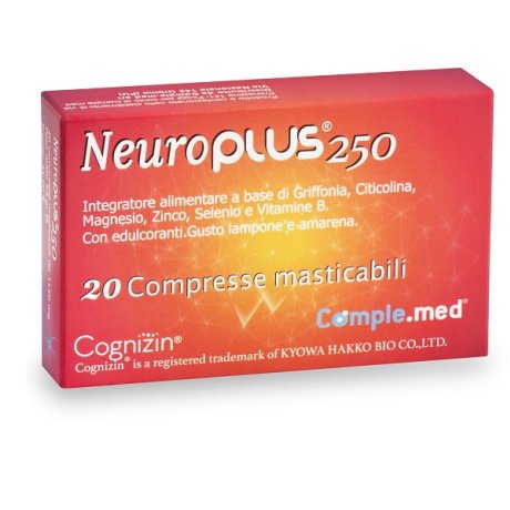 NEUROPLUS 250 20 COMPRESSE MASTICABILI