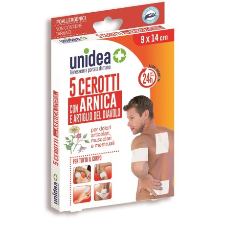 CEROTTO ANTIREUMATICO ALL\'ARNICA UNIDEA 5 PEZZI