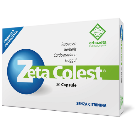 Erbozeta Zeta Colest integratore per il colesterolo - 30 capsule