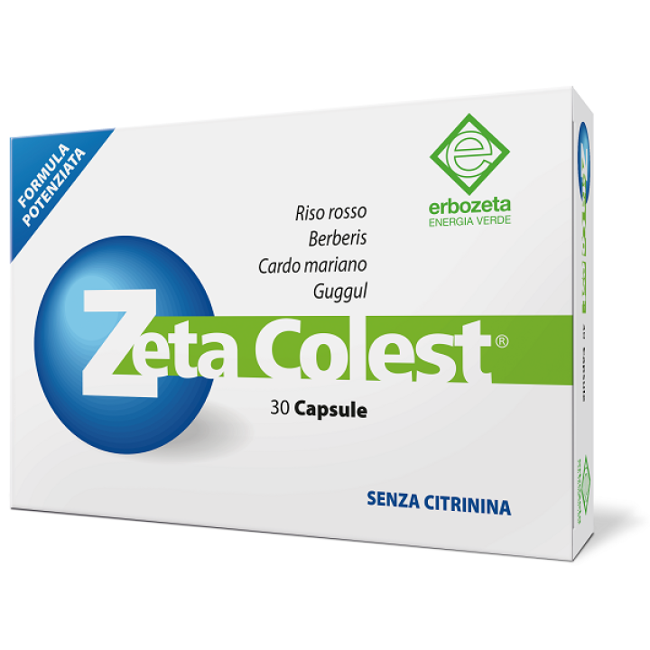 Erbozeta Zeta Colest integratore per il colesterolo - 30 capsule