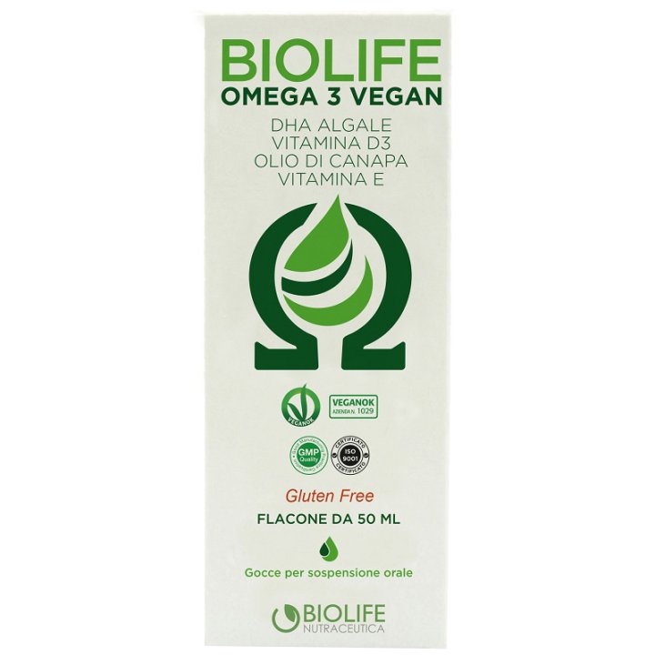 BIOLIFE OMEGA 3 VEGAN 50ML