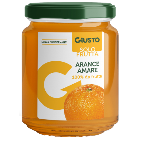 GIUSTO SOLO FRUTTA MARMELL ARANCE AMARE 284 G