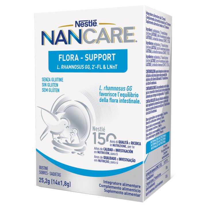 NESTLE\' NANCARE FLORA SUPPORT 14 BUSTINE