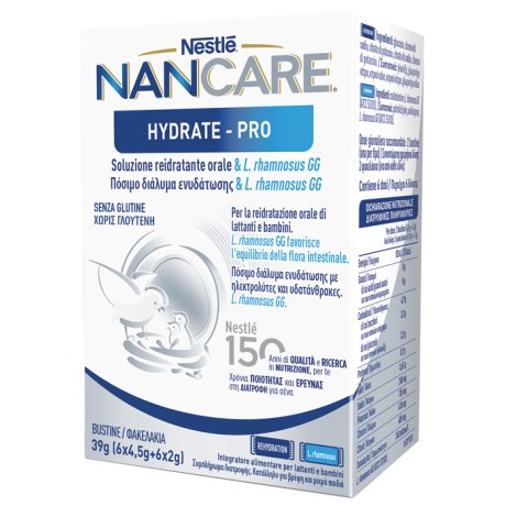 NESTLE\' NANCARE HYDRATE PRO BUSTINE 6 X 4,5 G + 6 X 2 G