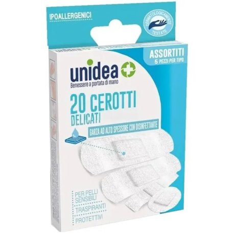 CEROTTO UNIDEA MISURE ASSORTITE TESSUTO NON TESSUTO 20 PEZZI