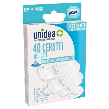 CEROTTO UNIDEA MISURE ASSORTITE TESSUTO NON TESSUTO 40 PEZZI