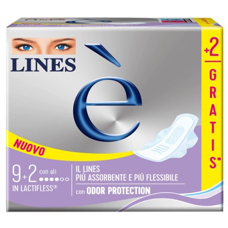 LINES E\' ALI CARRY PACK 9 + 2 PEZZI