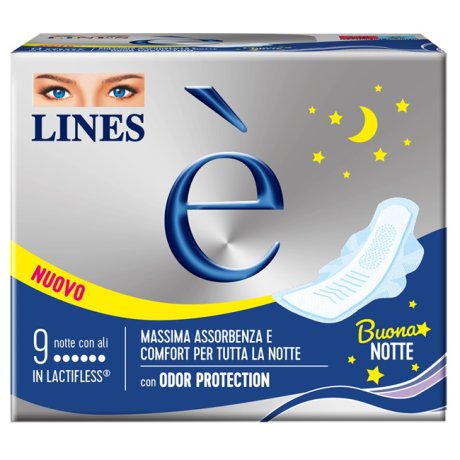 LINES E\' NOTTE CARRY PACK 9 PEZZI