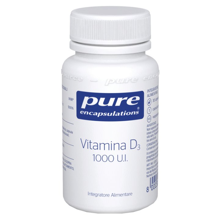 PURE ENCAPSULATIONS VITAMINA D3 30 CAPSULE PURE ENCAPSULATIONS VITAMINA D3 30 CAPSULE