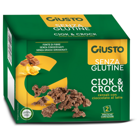 GIUSTO SENZA GLUTINE CIOCK & CROCK LATTE 125 G